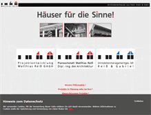 Tablet Screenshot of matthias-reiss.de